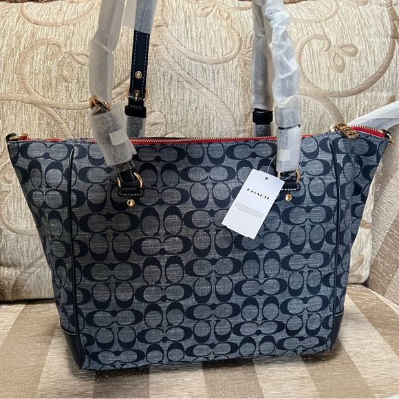 Denim Cleo Carryall - Picture 3 of 10